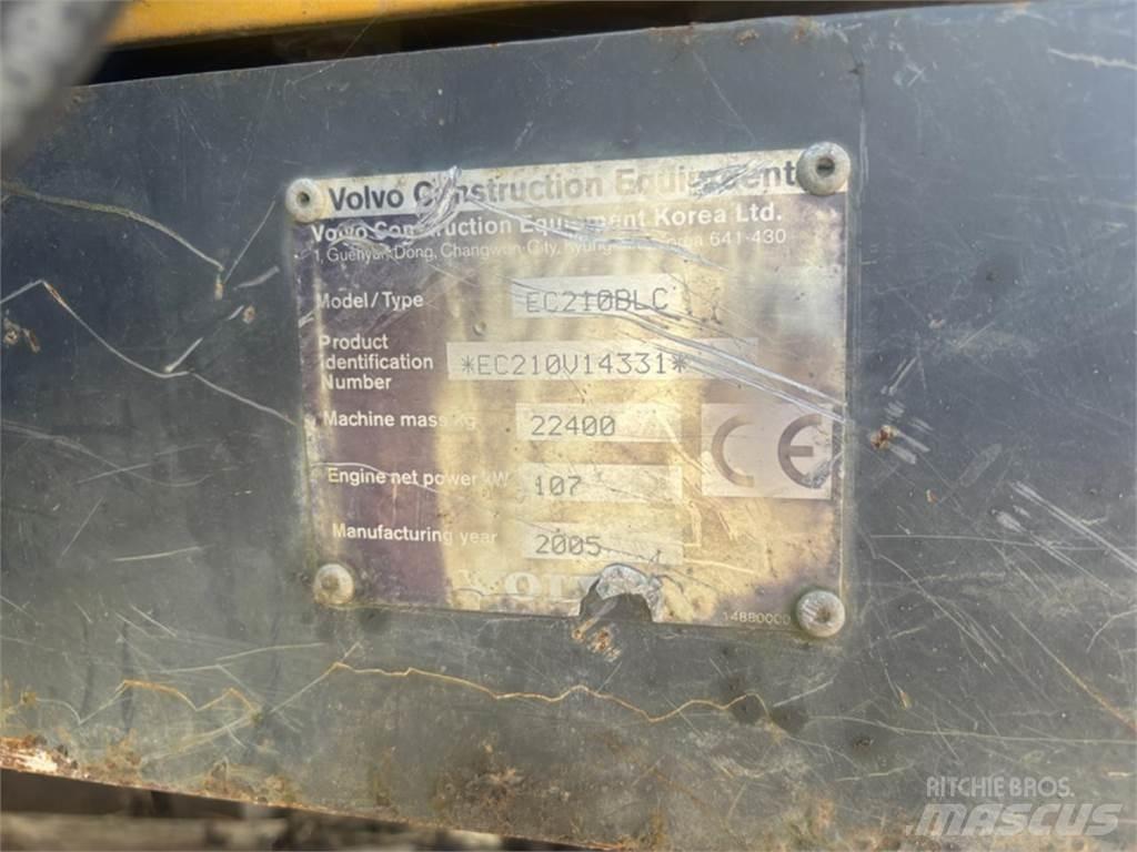 Volvo EC210BLC Lánctalpas kotrók