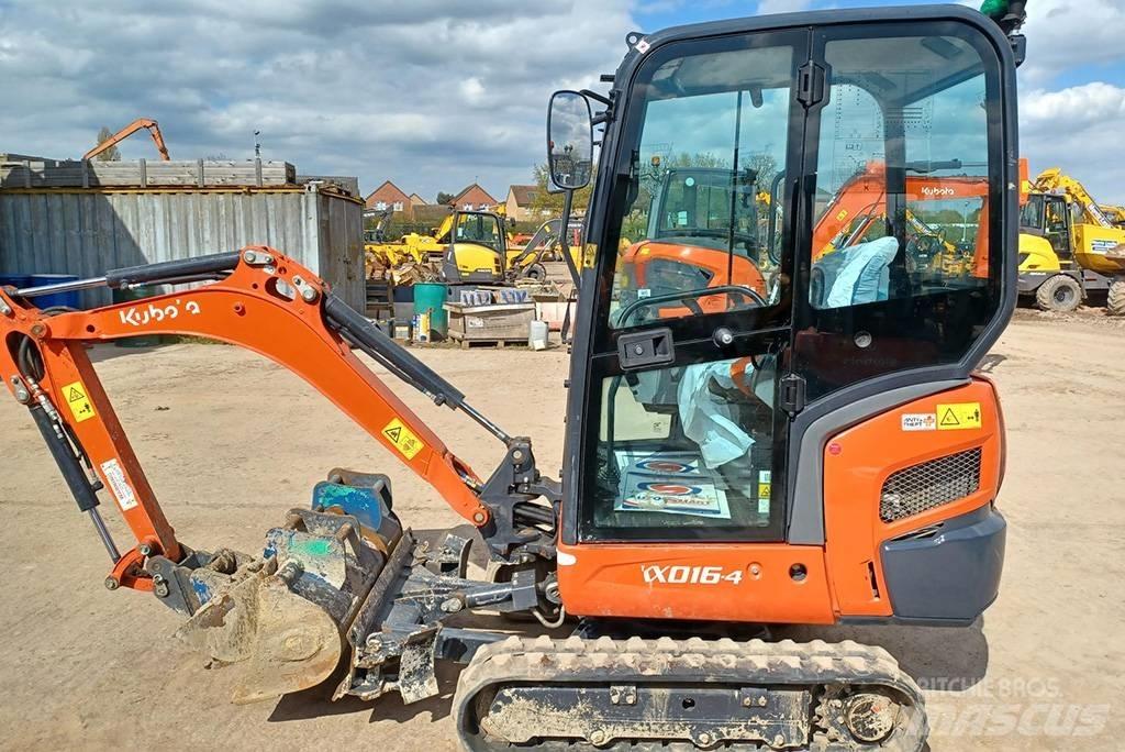 Kubota KX016-4G Mini kotrók < 7t