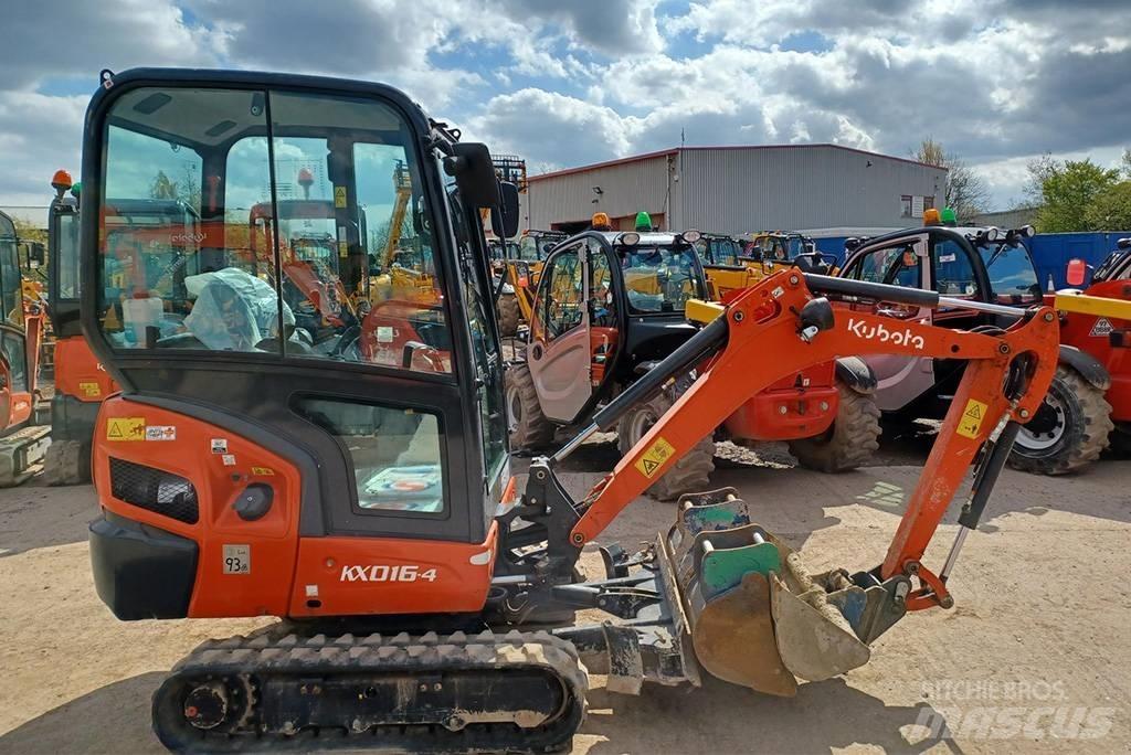 Kubota KX016-4G Mini kotrók < 7t