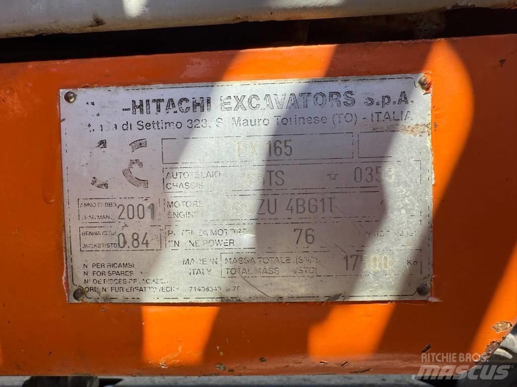 Fiat-Hitachi EX 165 Lánctalpas kotrók