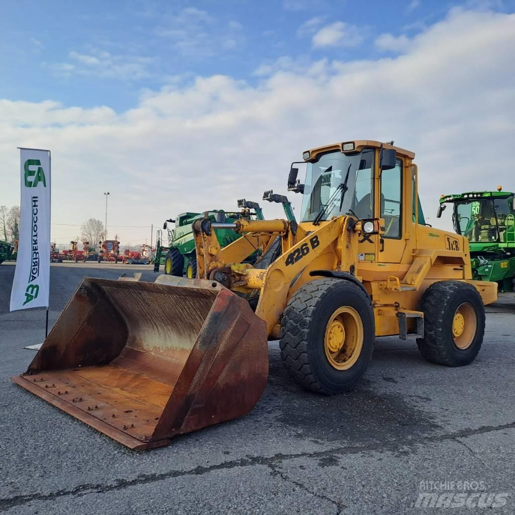 JCB 426 B Gumikerekes homlokrakodók