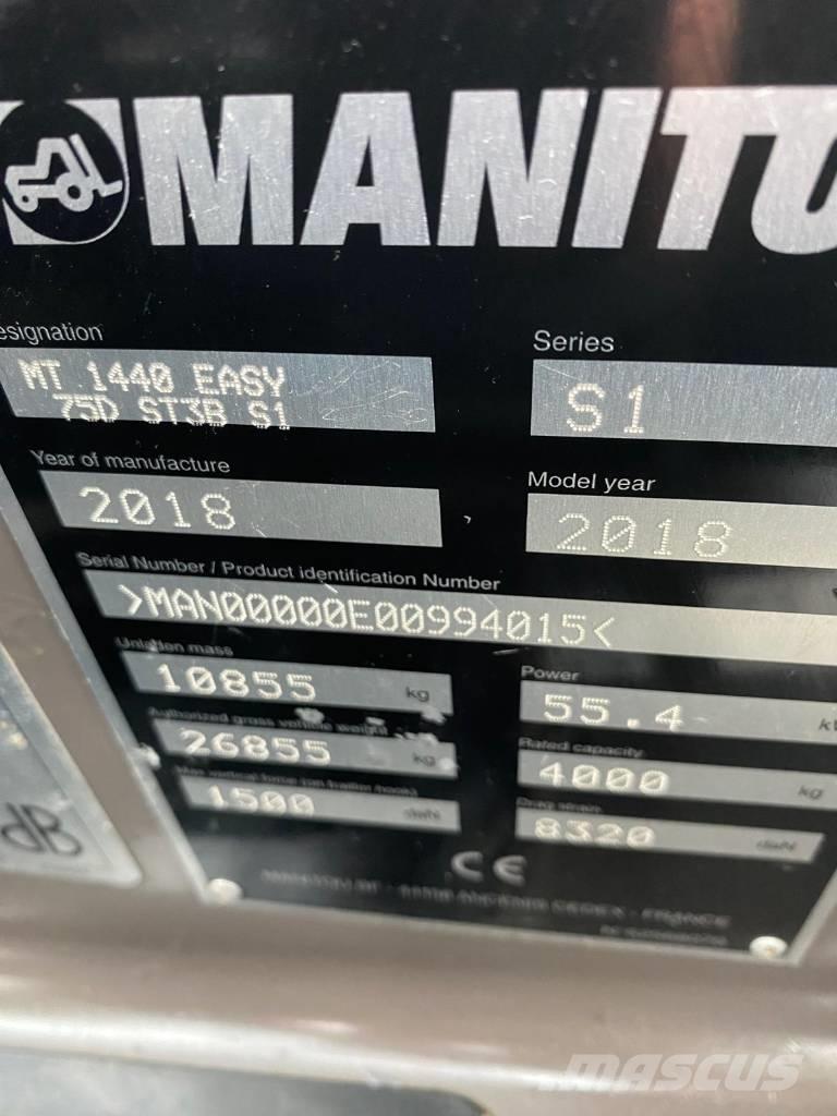 Manitou MT 1440 Teleszkópos rakodók