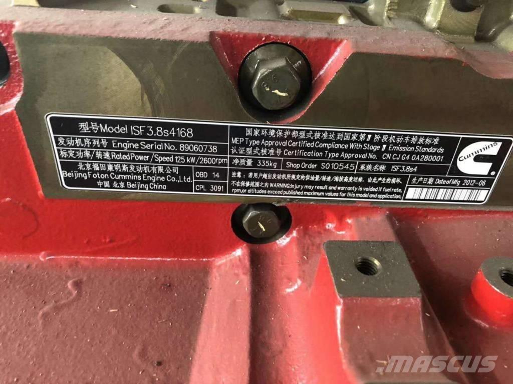 Cummins ISF3.8S4168 Motorok