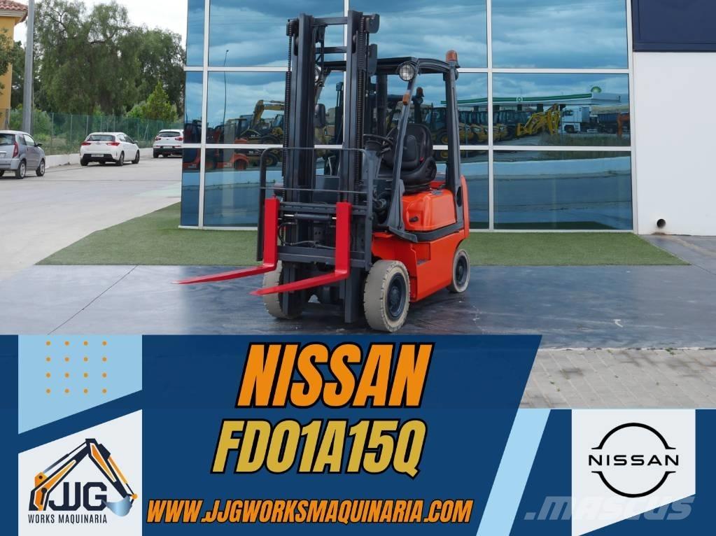 Nissan FD01 A 15 Q Dízel targoncák