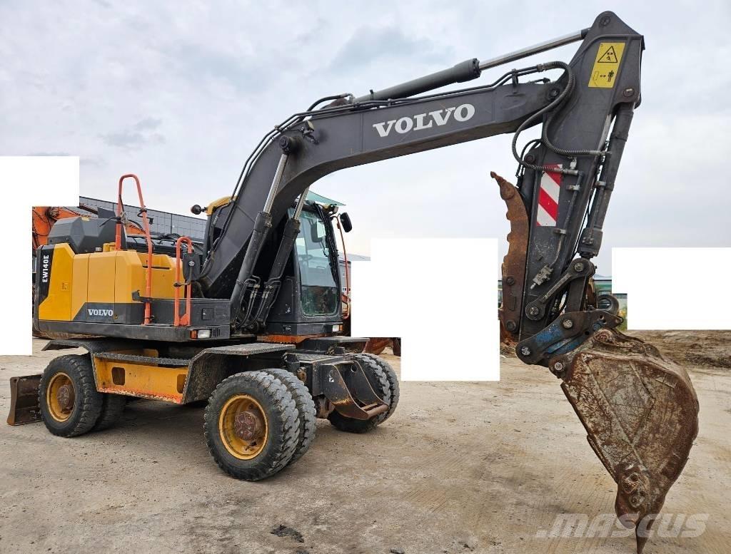 Volvo EW140E Gumikerekes kotrók