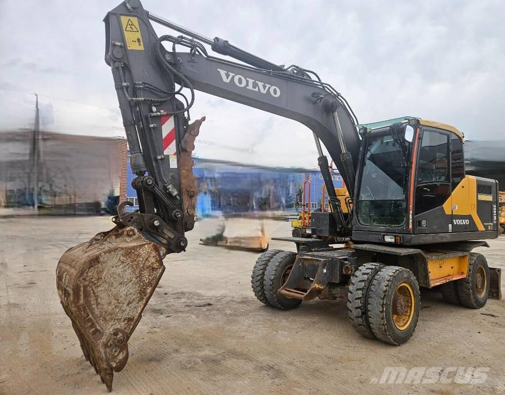 Volvo EW140E Gumikerekes kotrók