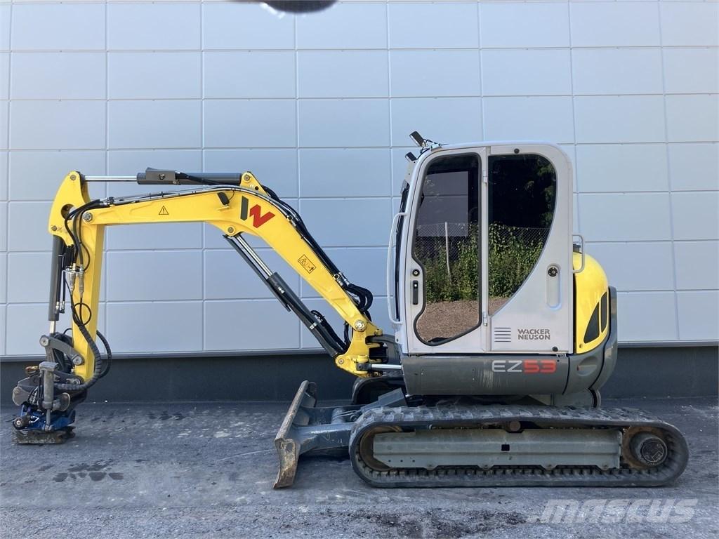 Wacker Neuson EZ 53 Mini kotrók < 7t