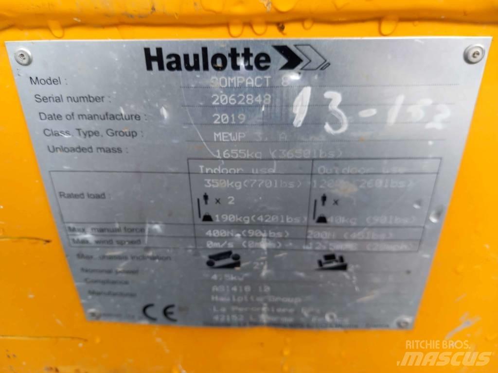 Haulotte Compact 8 Ollós emelők