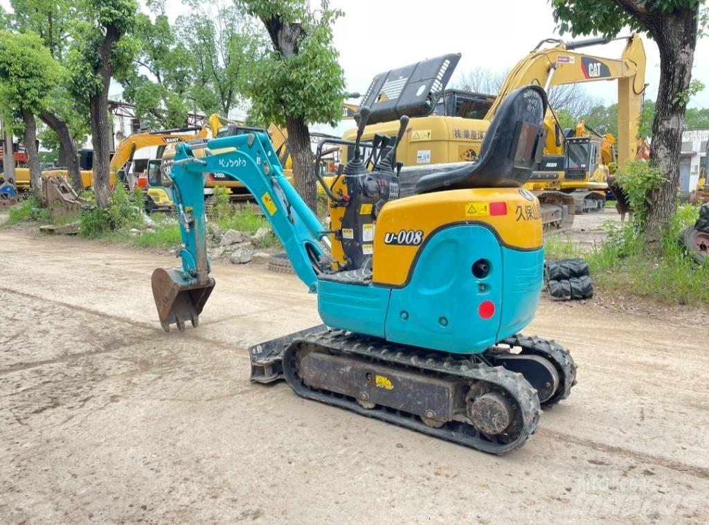 Kubota U 008 Mini kotrók < 7t
