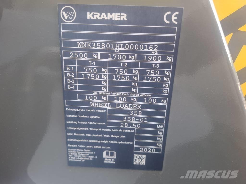 Kramer 5040 Gumikerekes homlokrakodók