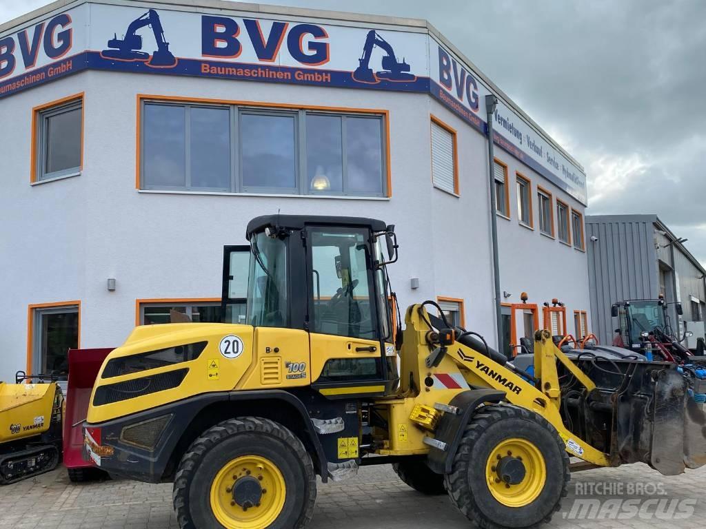 Yanmar V100 Gumikerekes homlokrakodók