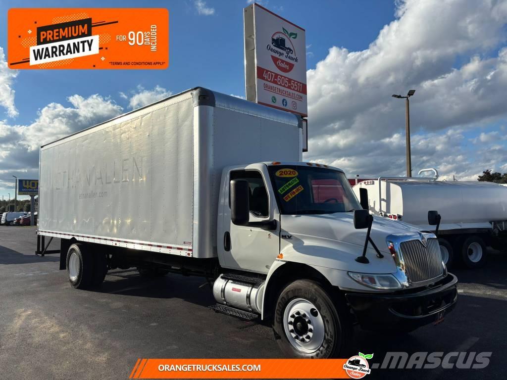 International MV607 Dobozos teherautók