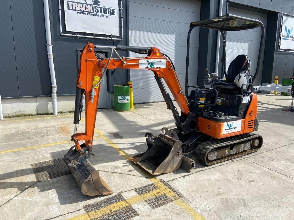 Hitachi ZX 19 U-6 Mini kotrók < 7t
