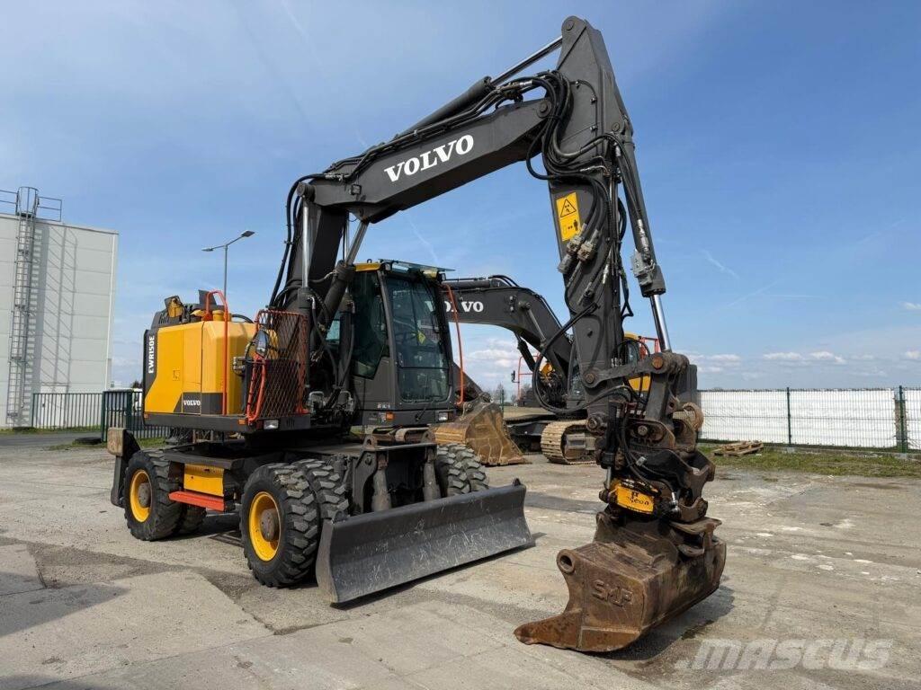 Volvo EWR150E Gumikerekes kotrók