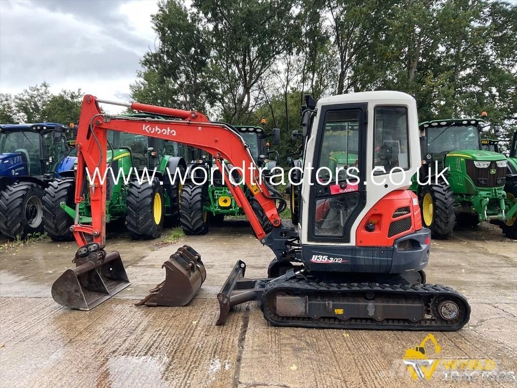 Kubota U 35-3 A Mini kotrók < 7t