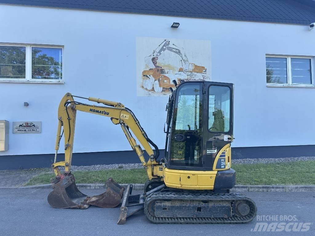 Komatsu PC 26 MR-3 Mini kotrók < 7t