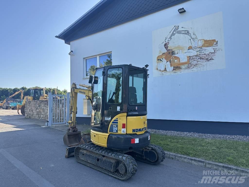 Komatsu PC 26 MR-3 Mini kotrók < 7t