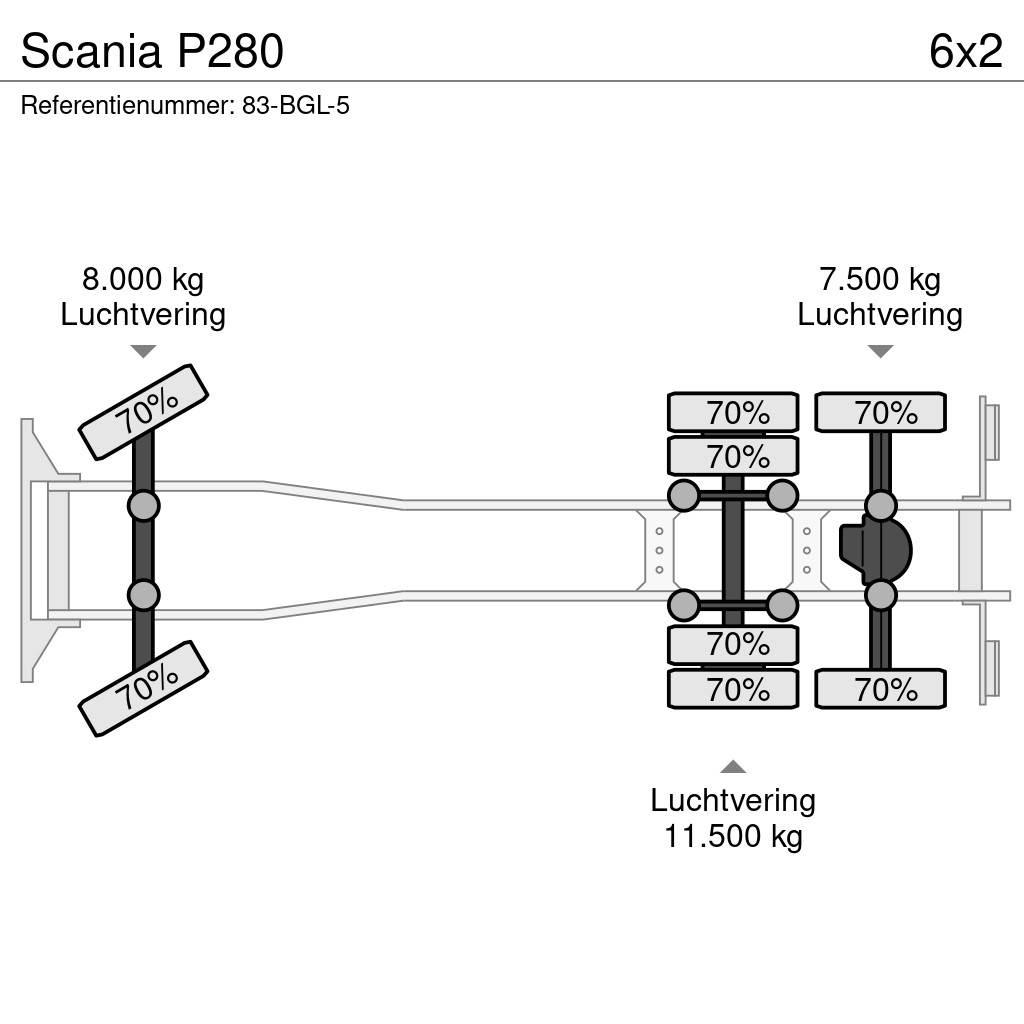 Scania P280 Fülkés alváz