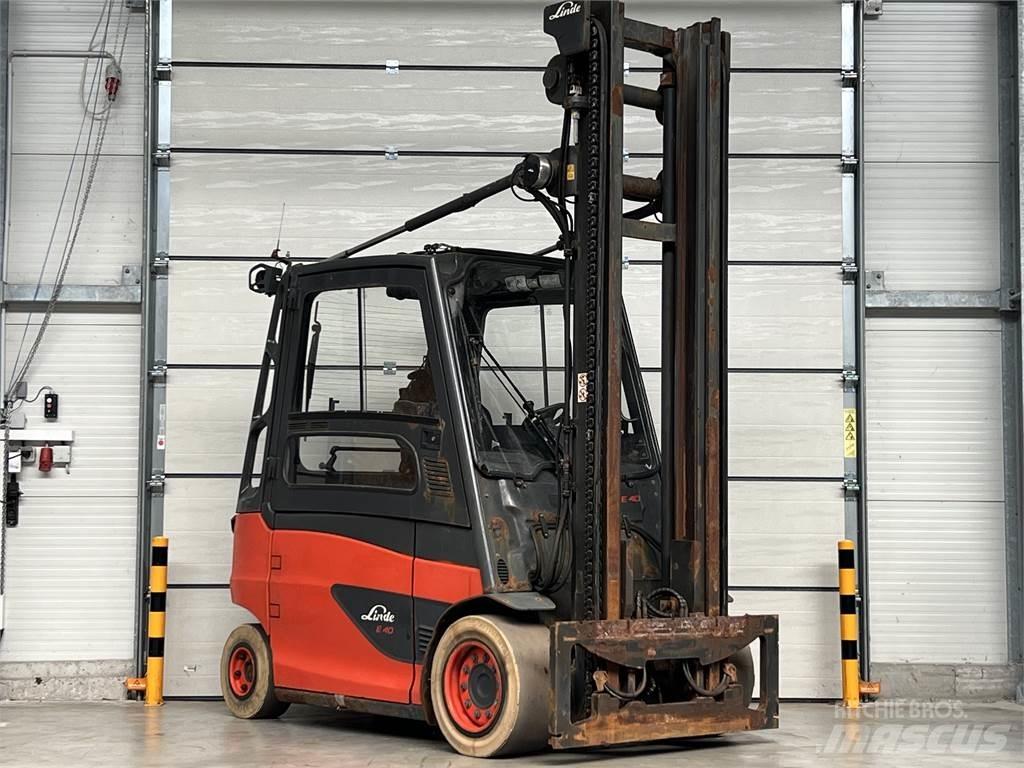 Linde E 40/600 HL Elektromos targoncák
