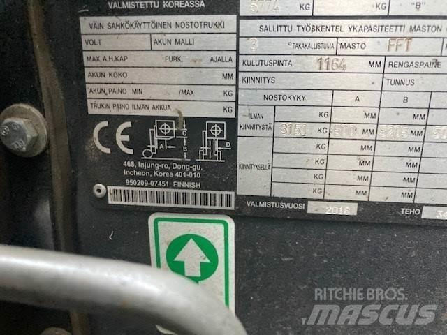 Doosan D35C-7 Dízel targoncák