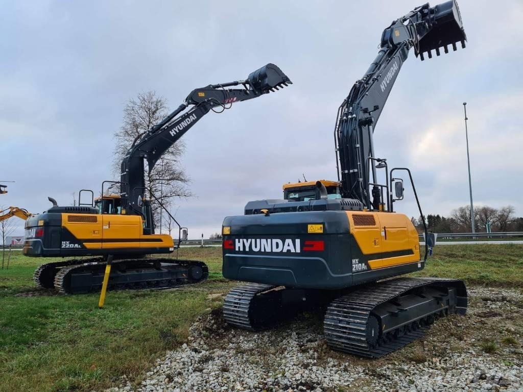 Hyundai HX210AL Lánctalpas kotrók