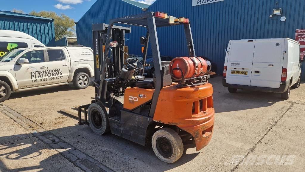 Doosan G 20 G Gázüzemű targoncák