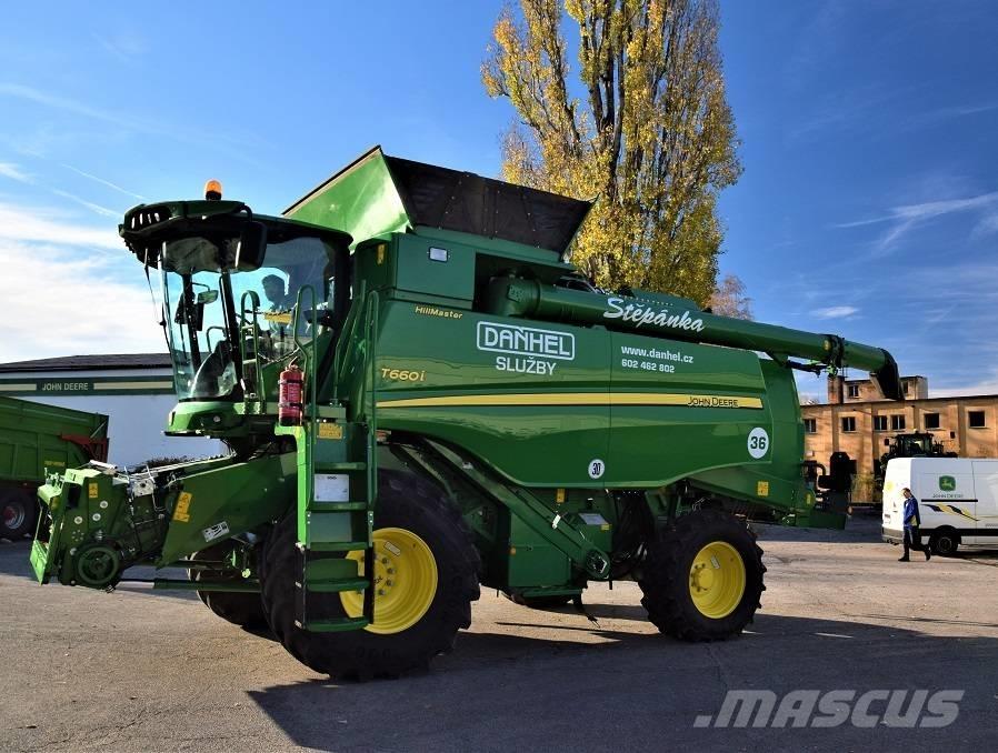 John Deere T 660 Kombájnok