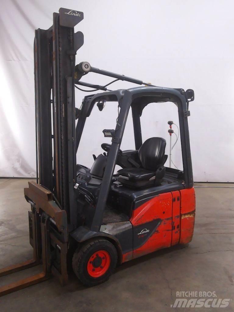 Linde E16C-02 Elektromos targoncák