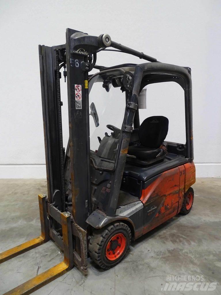 Linde E16P-02 Elektromos targoncák