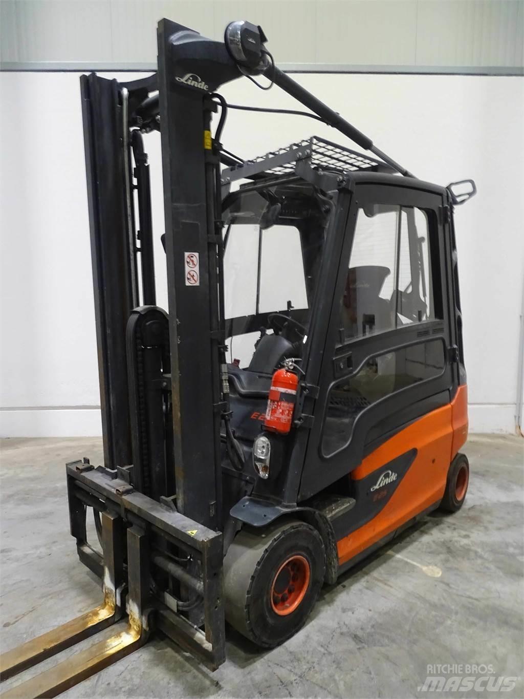 Linde E25L-01 Elektromos targoncák