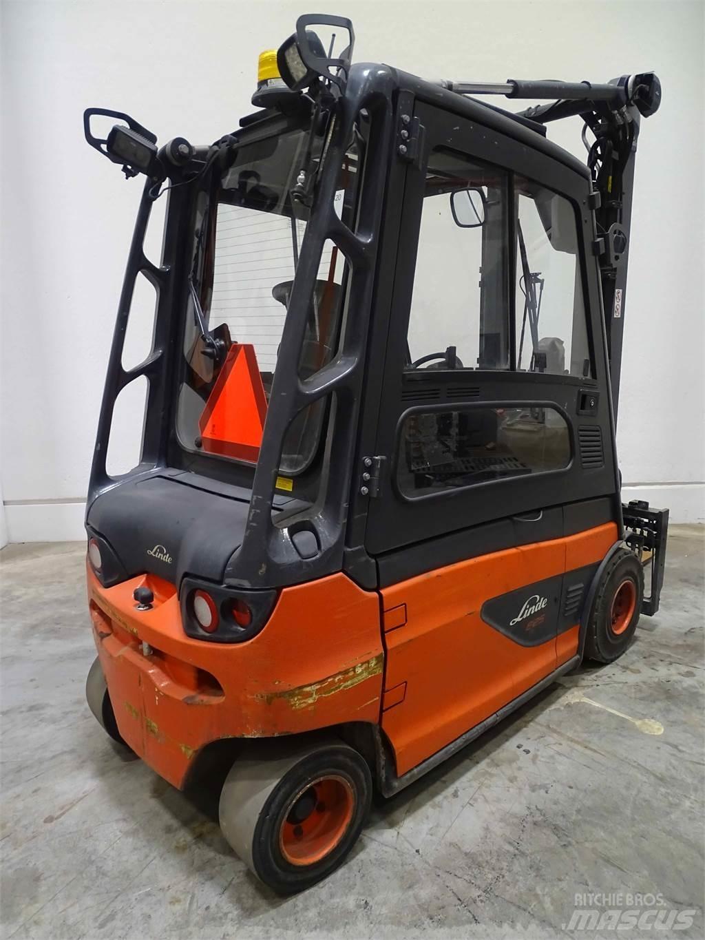 Linde E25L-01 Elektromos targoncák