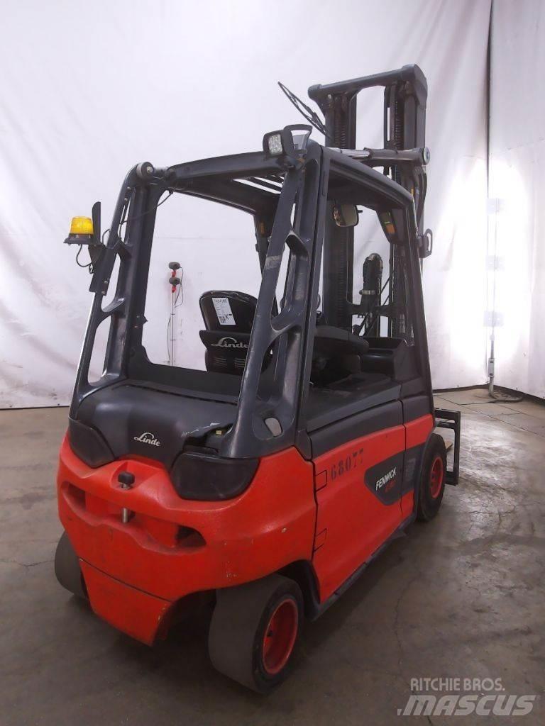 Linde E30L-01 Elektromos targoncák