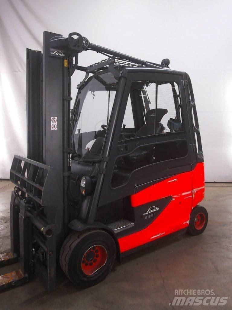 Linde E35HL-01 Elektromos targoncák
