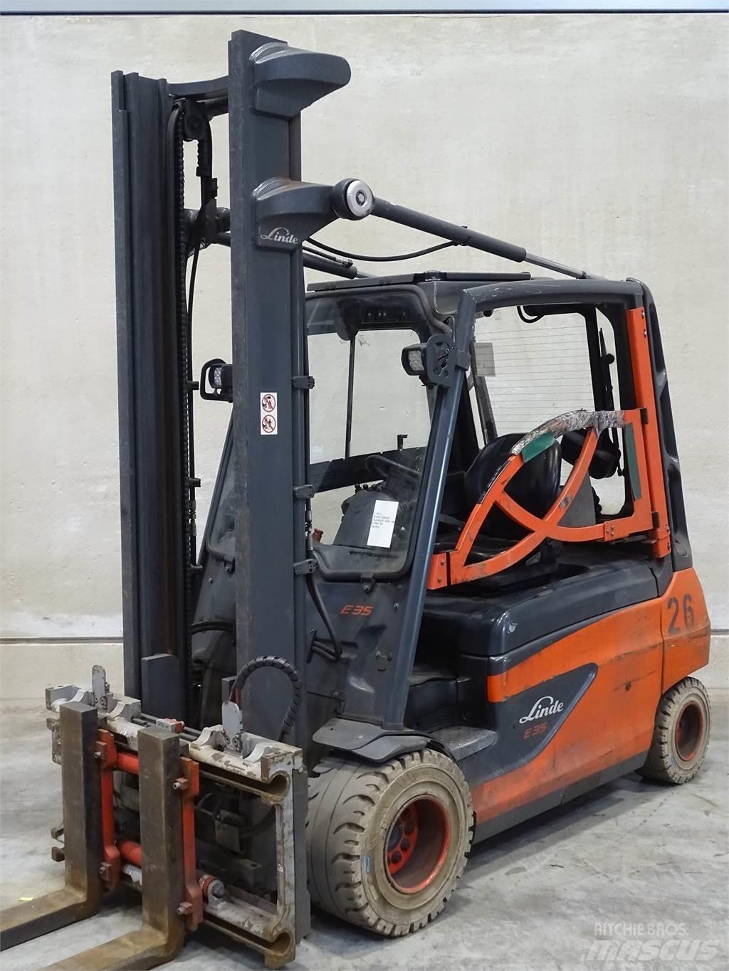 Linde E35L Elektromos targoncák