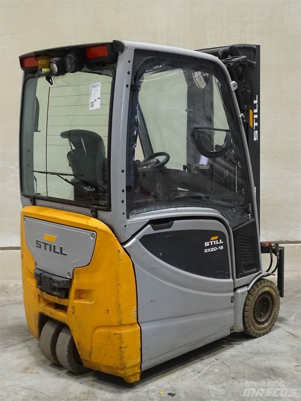 Still RX20-16C Elektromos targoncák