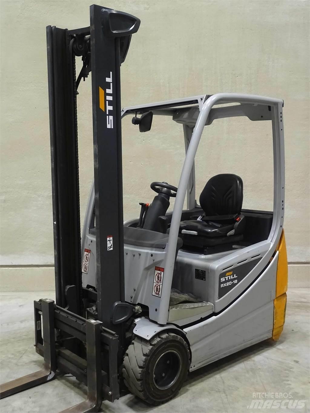 Still RX20-18 Elektromos targoncák
