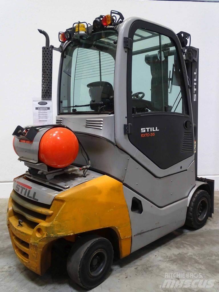 Still RX70-35T Gázüzemű targoncák
