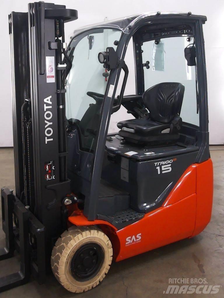 Toyota 8FBE15T Elektromos targoncák