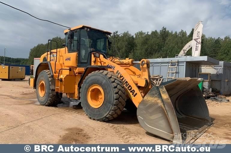 Hyundai HL970 Gumikerekes homlokrakodók