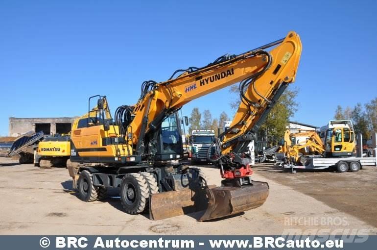 Hyundai HW160 Gumikerekes kotrók
