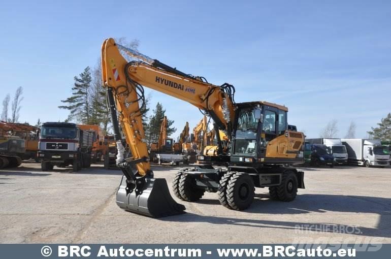 Hyundai HW180 Gumikerekes kotrók