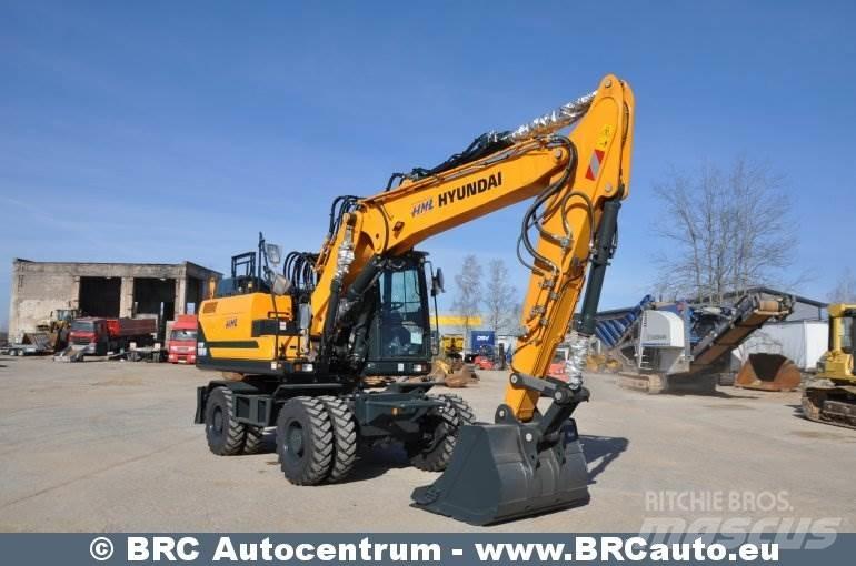 Hyundai HW180 Gumikerekes kotrók