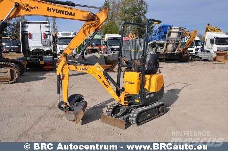 Hyundai HX10A Mini kotrók < 7t