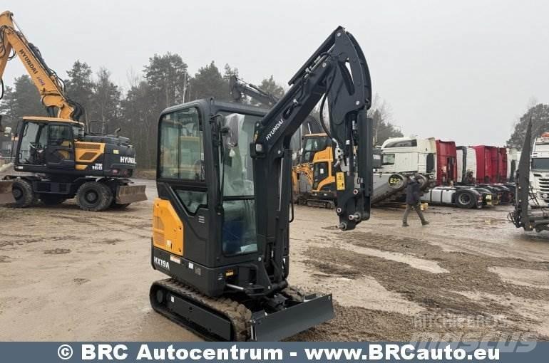 Hyundai HX19A Mini kotrók < 7t