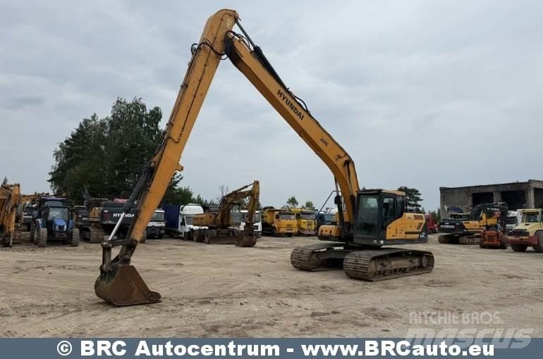 Hyundai HX220LR Lánctalpas kotrók