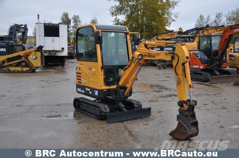 Hyundai R18-9AK Mini kotrók < 7t