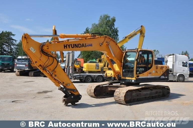 Hyundai R220LC-9A Lánctalpas kotrók