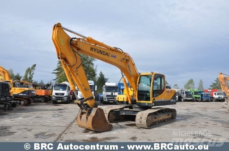 Hyundai R220LC-9S Lánctalpas kotrók