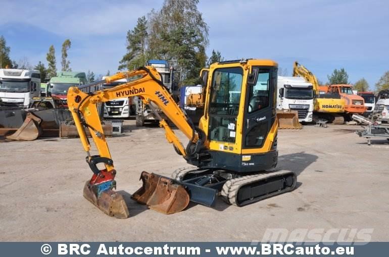 Hyundai R25Z-9AK Mini kotrók < 7t