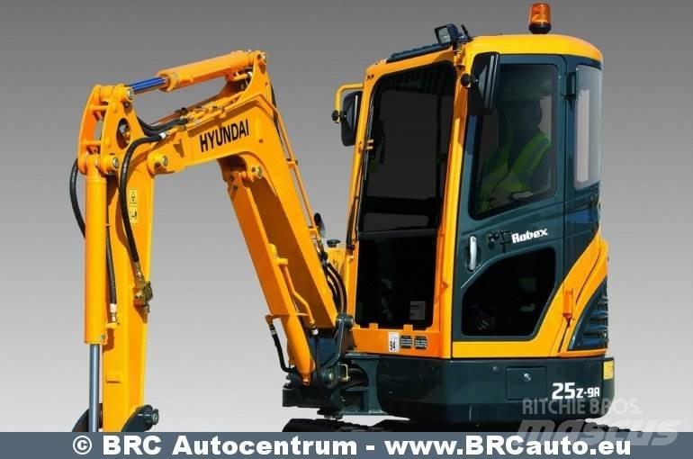 Hyundai R25Z-9AK Mini kotrók < 7t